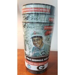 UGA 1964 Vince Dooley Souvenir Cup Kroger Coach Football Bulldogs SEC Georgia
